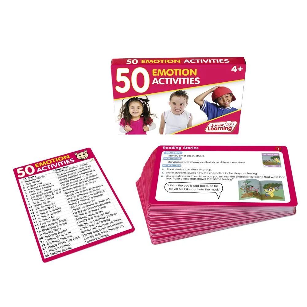 50 Emotion Activities (JL357)