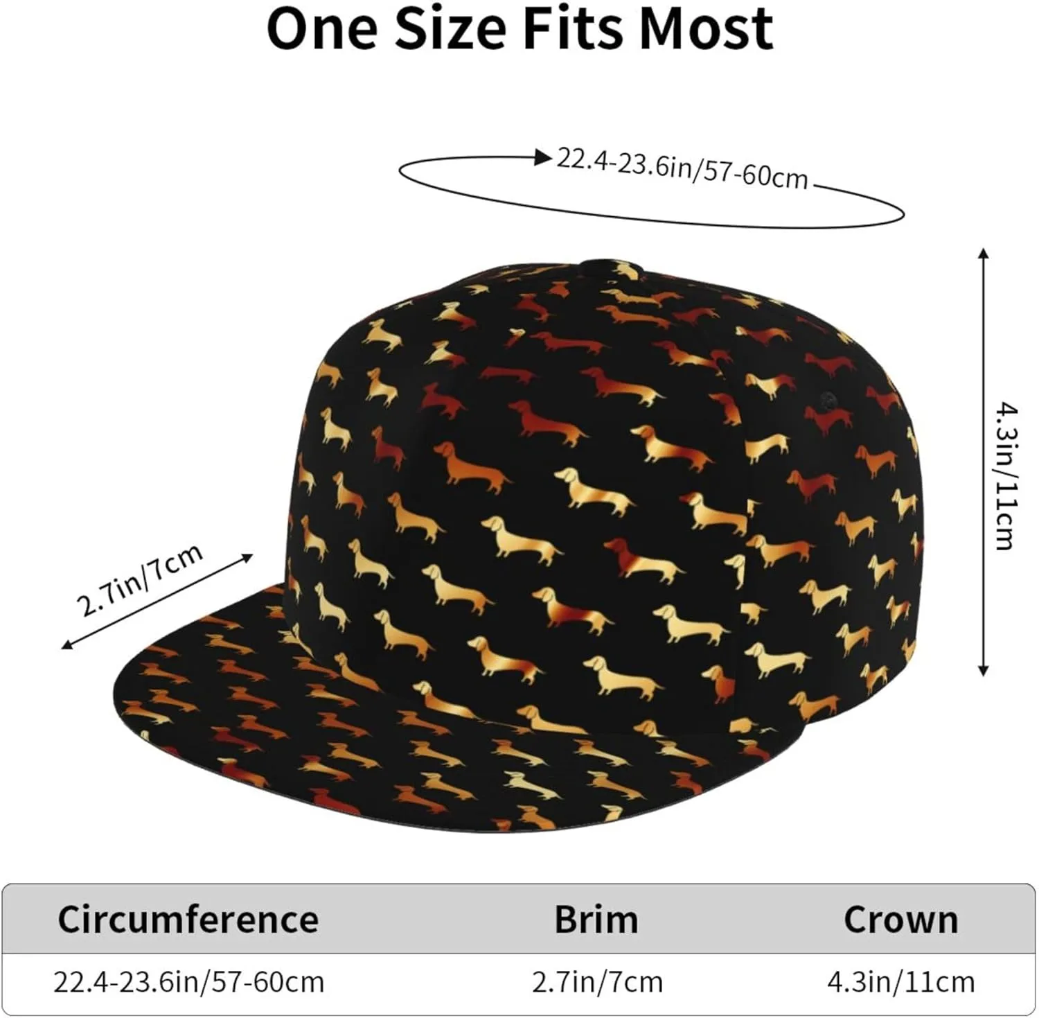 Adult Men's Baseball Cap Hip Hop Trucker Cap Snapback Cap Dad Hat