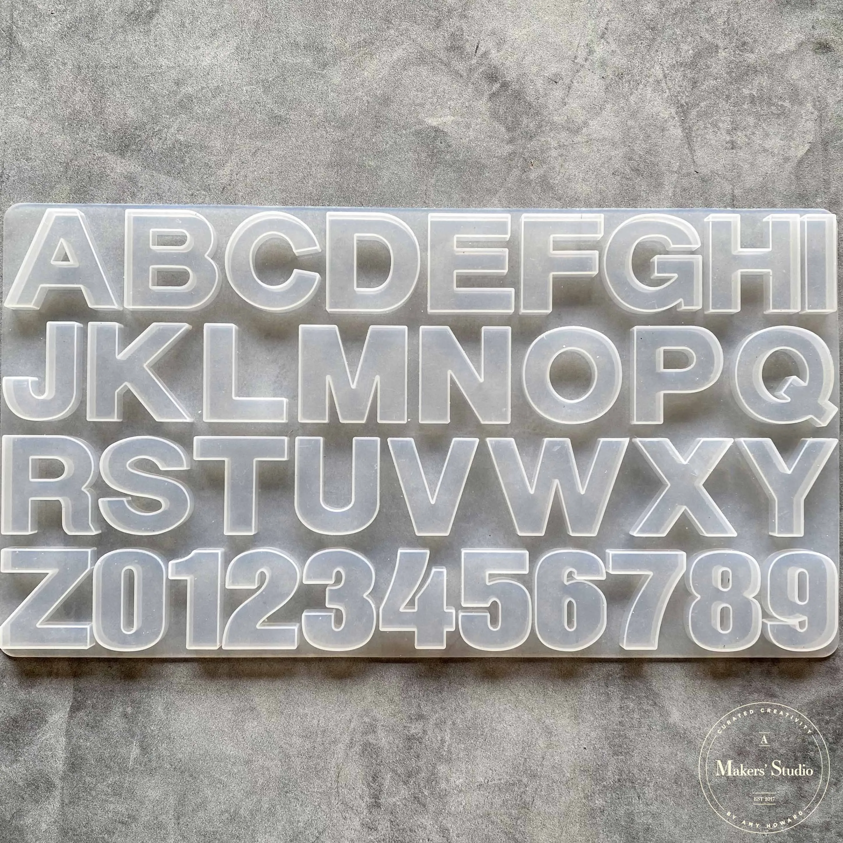 Alphabet Mold