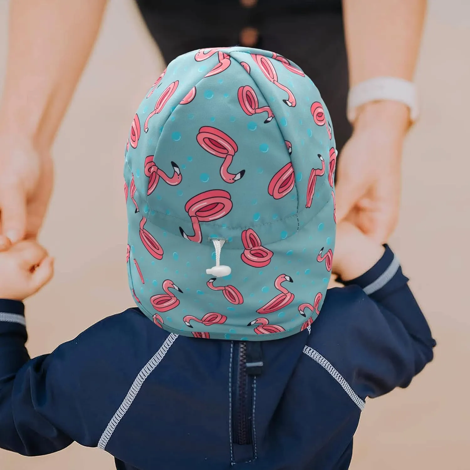 Baby Sun Hat UPF 50  Uv Ray Sun Protection Infant Summer Swim Hat with Neck Flap Toddler Hats for Boys Girls