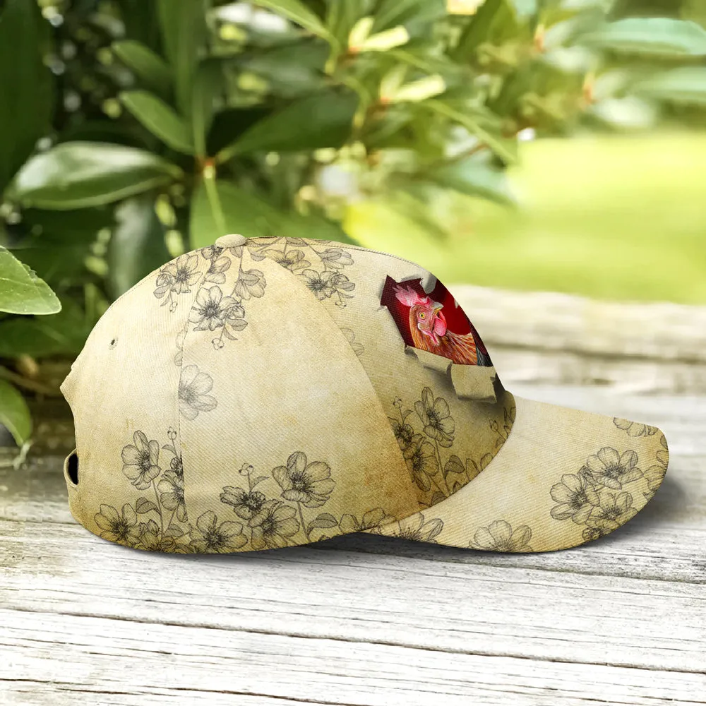 Chicken 3D Print Style Classical Baseball Cap Coolspod