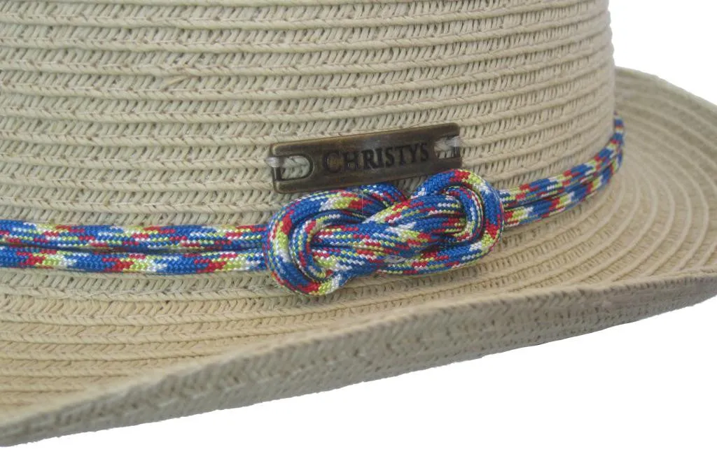Christys Stiltsville Paper Braid Fedora Knot Band