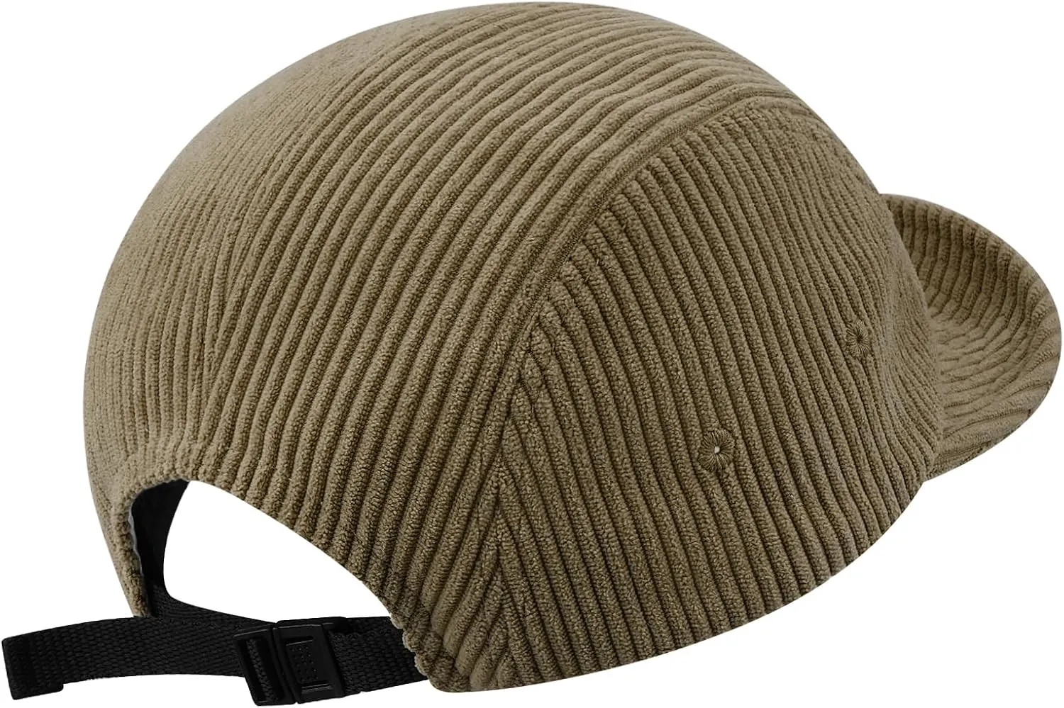 Clakllie Corduroy 5 Panel Hat Short Brim Baseball Cap Urban Street Flat Bill Hats Cooling Trucker Hats Snapback Fitted Cap