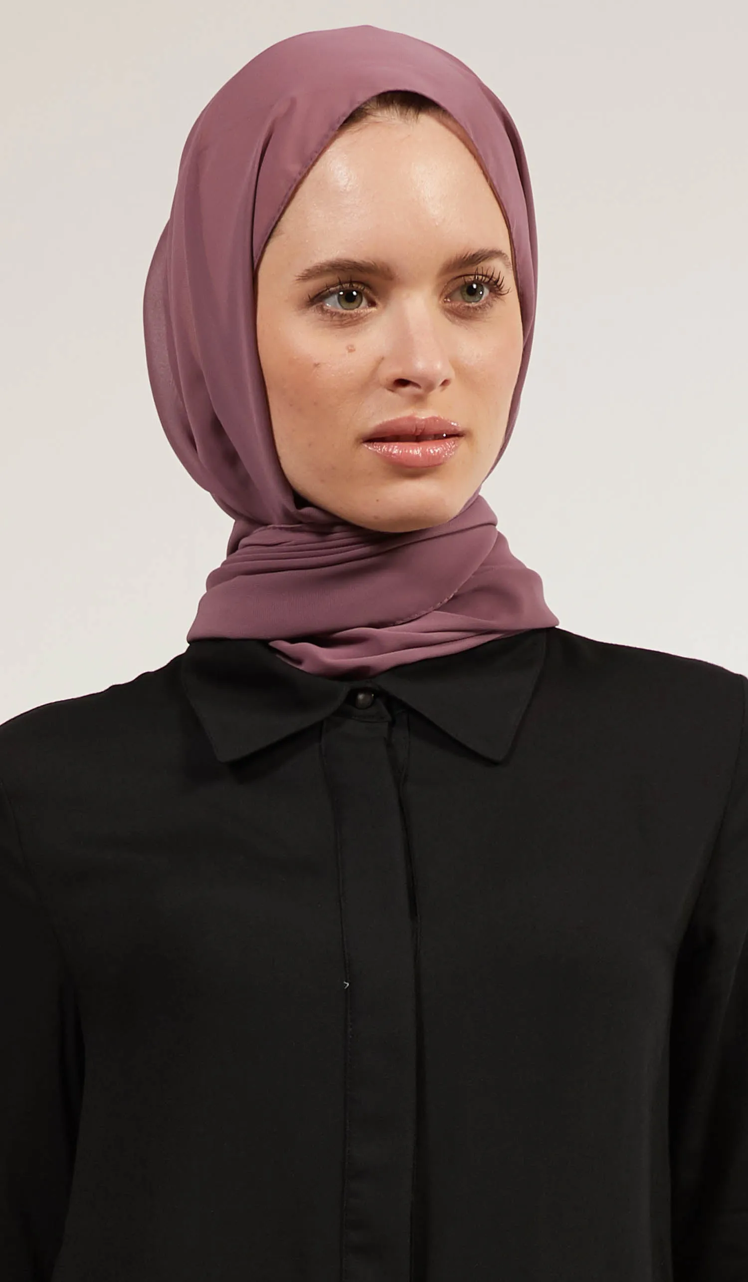 Classic Chiffon Wrap Hijab - Lilac