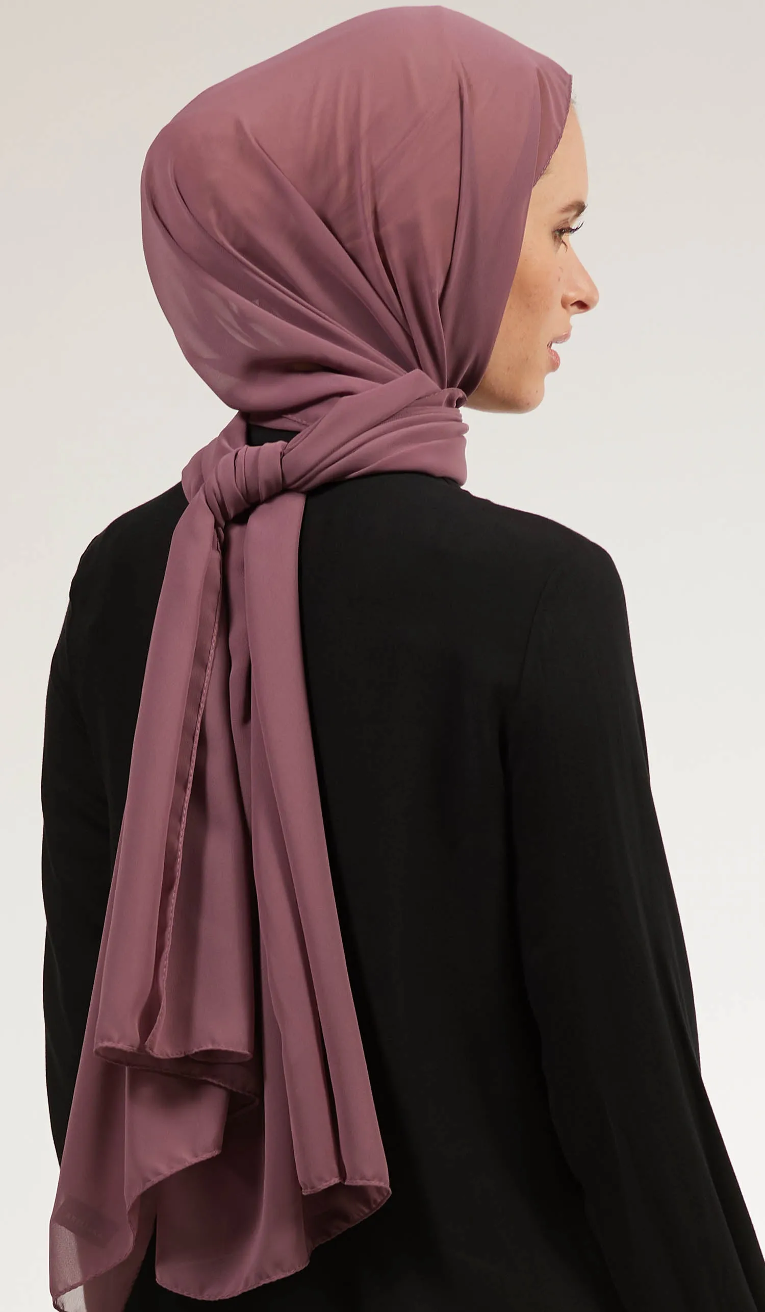 Classic Chiffon Wrap Hijab - Lilac