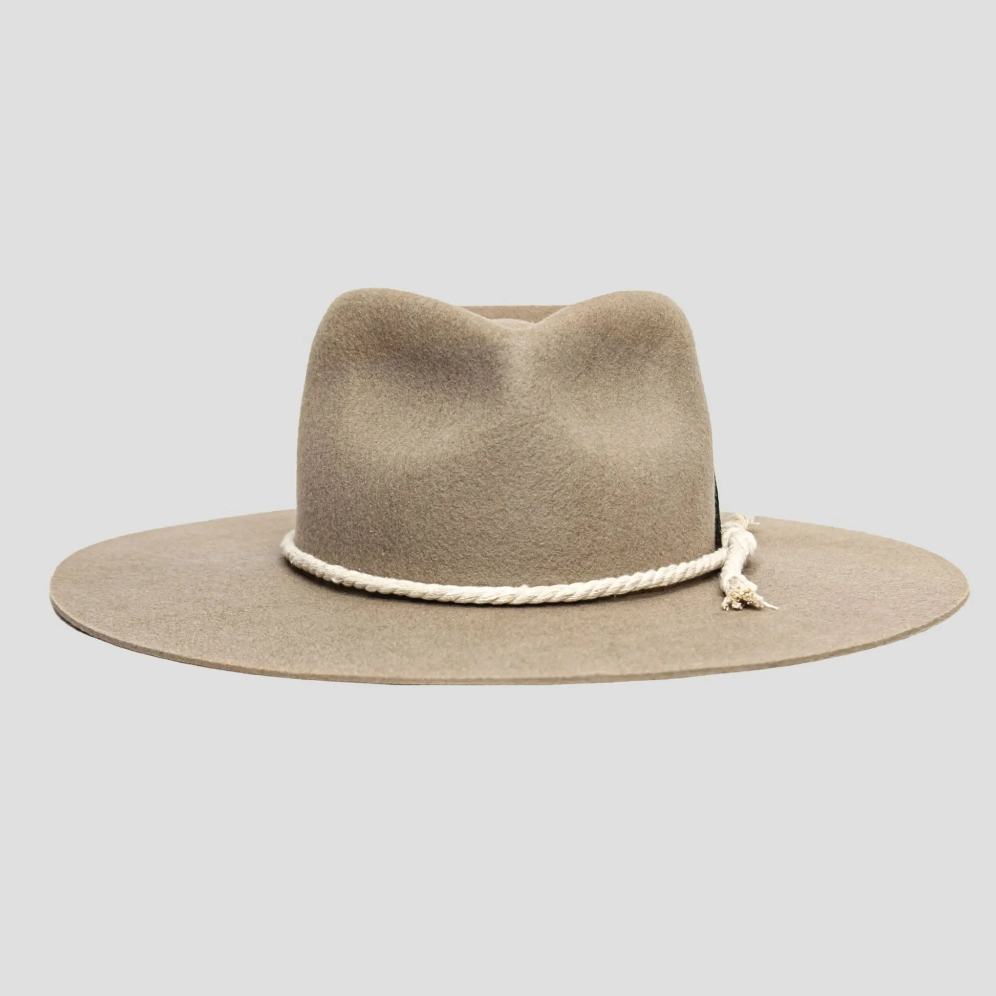 Classic Men's Felt Fedora Hat - Black