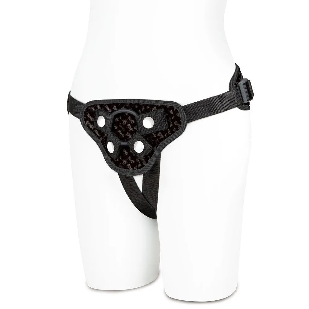 Diamond Velvet Strap-on Corset Set