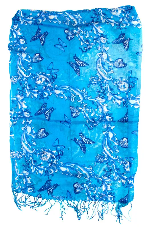 Girls Printed Fashion Fall / Spring Scarves Wholesale