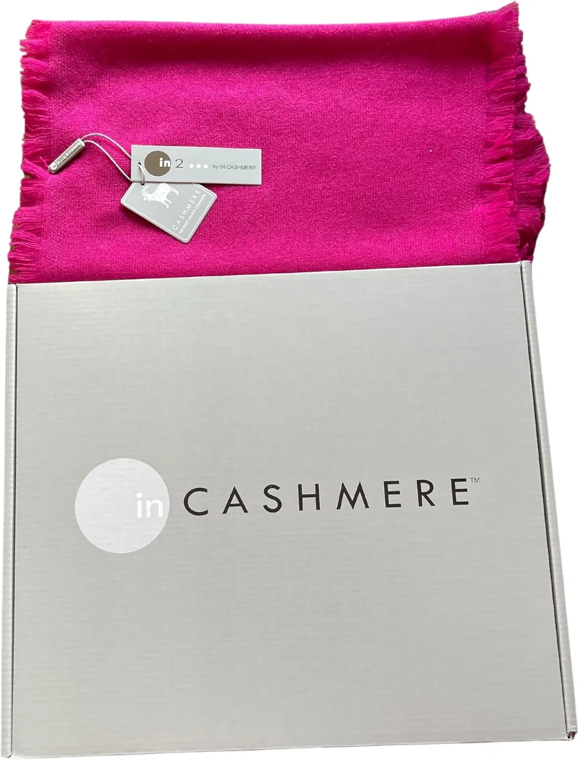 InCashmere Womens Lightweight 100% Pure Cashmere Wrap/Scarf