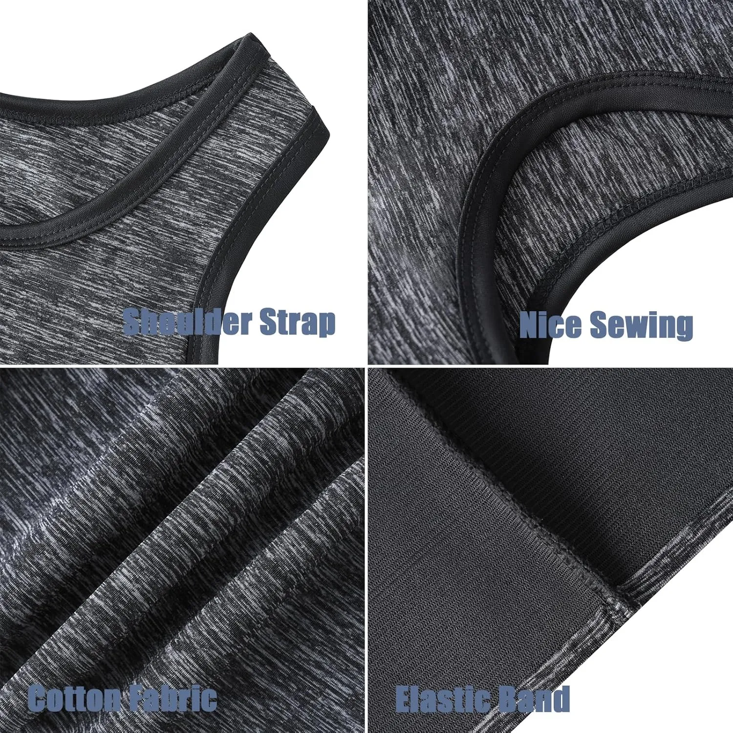 JARAZIN Women Transgender Tomboy FTM Pull On Closure Elastic Chest Binder Pullover Tank Top