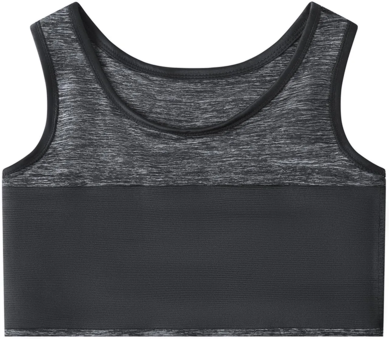 JARAZIN Women Transgender Tomboy FTM Pull On Closure Elastic Chest Binder Pullover Tank Top