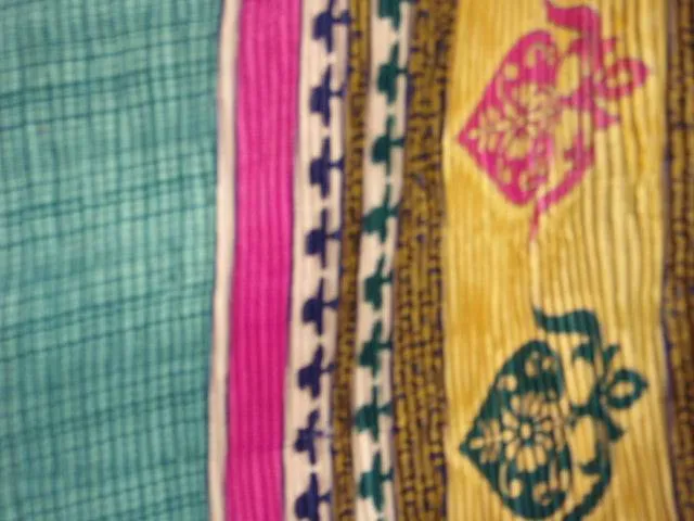 Printed Pleated Chiffon Wrap/Sarong