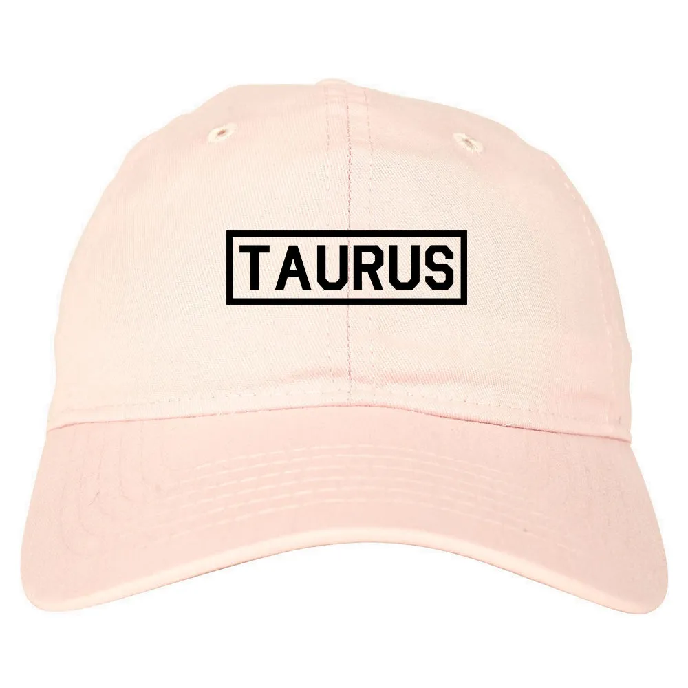 Taurus Horoscope Sign Mens Dad Hat Baseball Cap