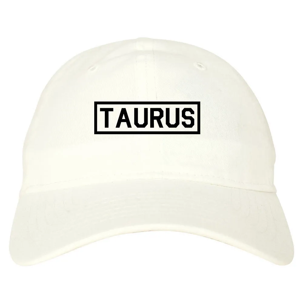 Taurus Horoscope Sign Mens Dad Hat Baseball Cap