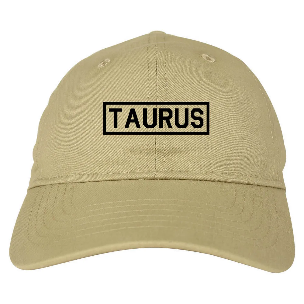 Taurus Horoscope Sign Mens Dad Hat Baseball Cap