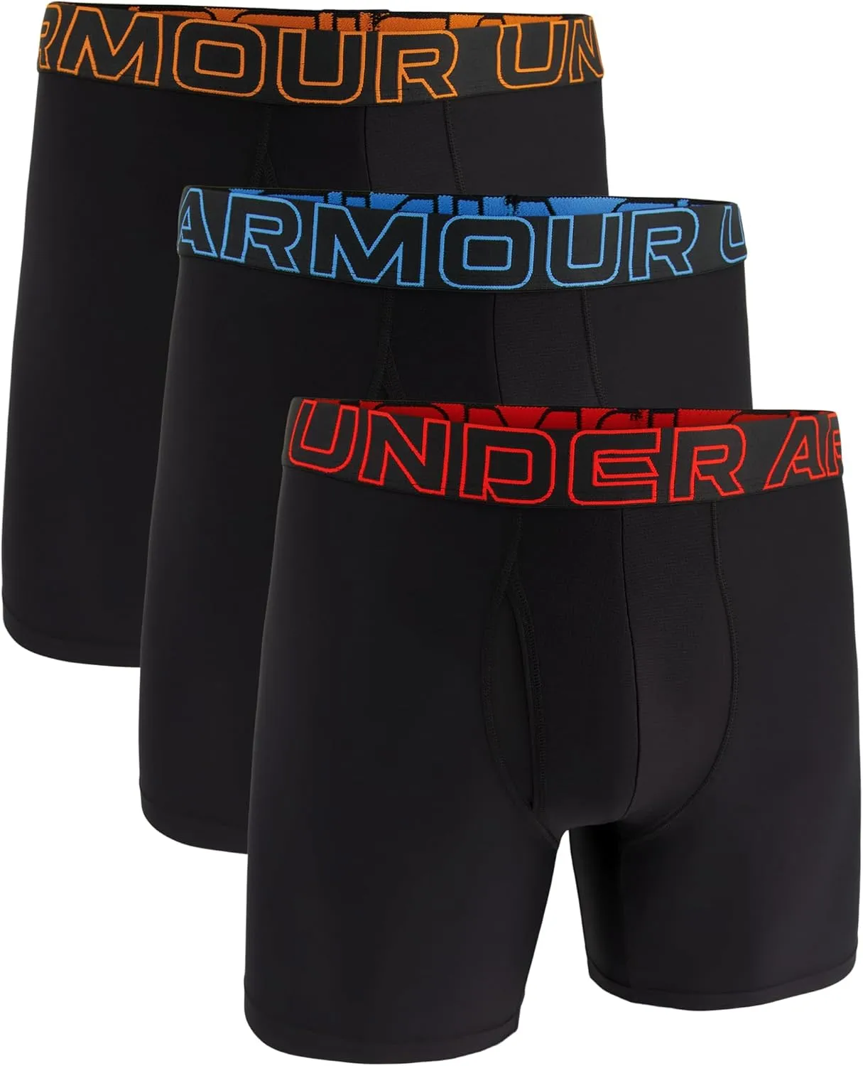 Under Armour Men's Multi-Pack Standard Tech 6" Inseam Boxer Brief