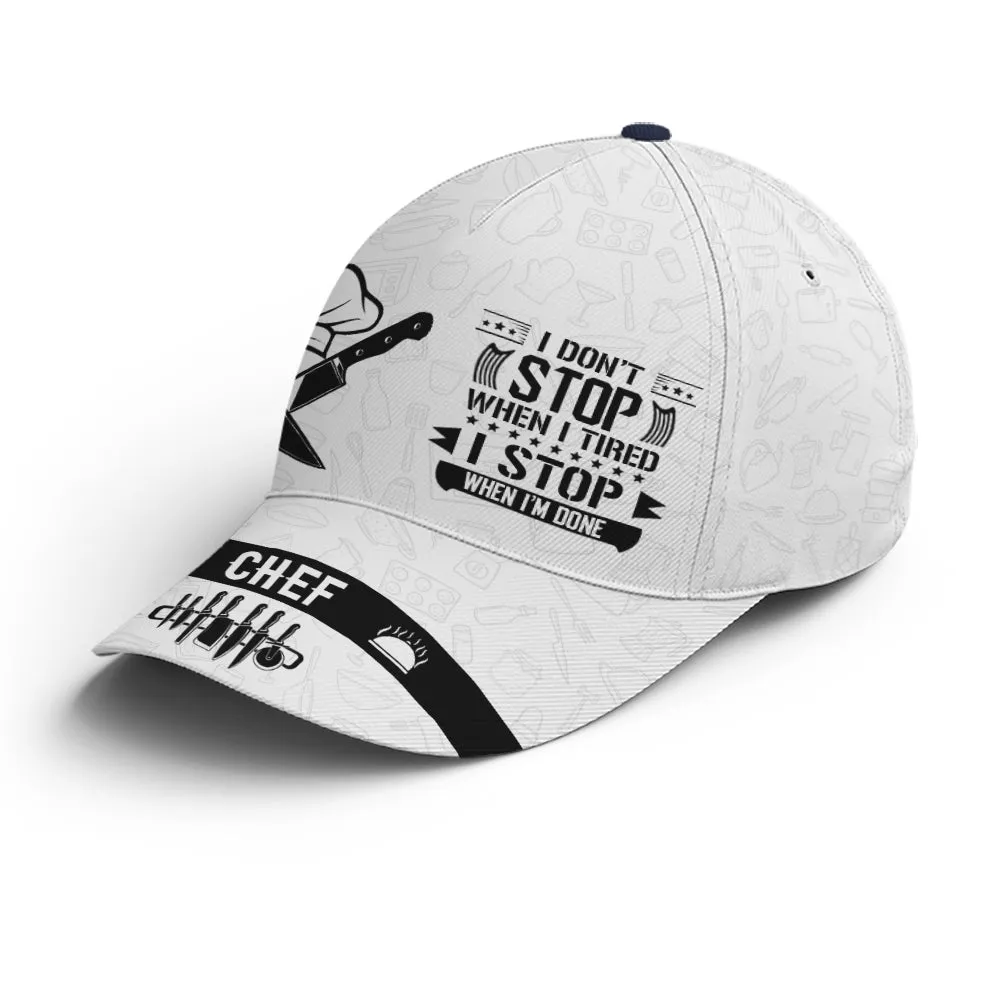 White BaseBall Cap For Chef Drawing Vector Style Coolspod